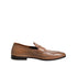 Brunello Cucinelli Brown Leather Slip-On Loafers