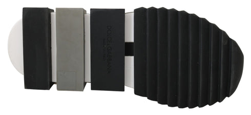 Dolce & Gabbana Black Crystal Sneakers – Women’s Stretch Slip-On Low Top Shoes