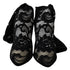 Dolce & Gabbana Taormina Stretch Sock Boots – Black Lace High Heel Pumps for Women