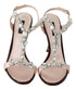 Dolce & Gabbana Pink Crystal Embellished Keira Heels for Women’s