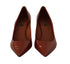 Dolce & Gabbana Kitten Heel Pumps | Women’s Brown Patent Leather Shoes