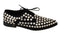 Dolce & Gabbana Crystal Lace-Up Formal Shoes Black Leather Women