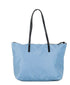 Versace Portuna Medusa Tote Bag – Women’s Cornflower Blue Nylon & Leather
