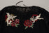 Dolce & Gabbana Black Lace Angel Roses Cardigan Sweater