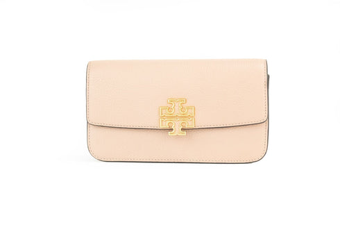 Tory Burch Britten Small Chain Wallet Crossbody Bag in Light Meadowsweet Leather for Women