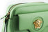 Versace Mint Green Calf Leather Camera Case Crossbody Bag with Gold Medusa Logo for Women