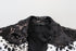Dolce & Gabbana Black Sequined Cow Pattern Nylon Blazer