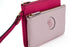 Versace Elegant Pink Calf Leather Medusa Logo Pouch Clutch Bag – Women