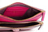 Versace Elegant Pink Calf Leather Medusa Logo Pouch Clutch Bag – Women