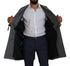 Dolce & Gabbana Gray Wool Plaid Long Trench Coat Jacket Trench Coat Jacket