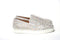 Christian Louboutin Roller Boat White Embellished Leather Women’s Flat Sneakers Shoes