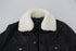 Dolce & Gabbana Black Lamb Leather Collared Men Coat Jacket