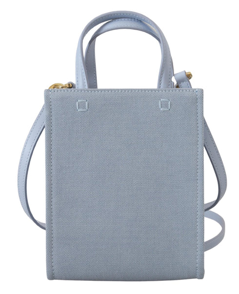 Givenchy Vertical Cloud Mini Shoulder Bag – Blue Coated Canvas – Women’s