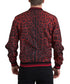 Dolce & Gabbana Red Leopard Bomber Short Coat Jacket
