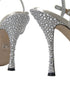 Dolce & Gabbana Silver Crystal High Heels Sandals for Women