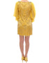 Dolce & Gabbana Yellow lace crystal mini dress