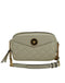 Versace White Lamb Leather Camera Bag for Women – Elegant Crossbody