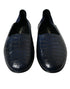 Dolce & Gabbana Blue Crocodile Leather Loafers Slip On Shoes