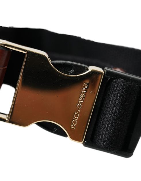 Dolce & Gabbana Brown Alligator Leather AirPods Case and Coin Purse Wallet