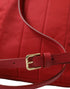 Dolce & Gabbana Red #DGFAMILY Vulcano Embellished Nylon Backpack for Women