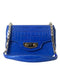 Balenciaga Neo Classic Mini Shoulder Bag – Blue Alligator Leather – Gold Hardware – Women’s