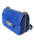 Balenciaga Neo Classic Mini Shoulder Bag – Blue Alligator Leather – Gold Hardware – Women’s