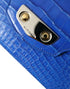 Balenciaga Neo Classic Mini Shoulder Bag – Blue Alligator Leather – Gold Hardware – Women’s
