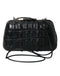 Balenciaga Elegant Black Crocodile & Lamb Leather Evening Clutch – Women