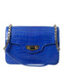 Balenciaga Neo Classic Small Shoulder Bag – Blue Exotic Leather – Gold Hardware – Women’s