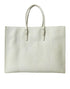 Balenciaga Papier A4 Python Leather Tote White Yellow Women’s