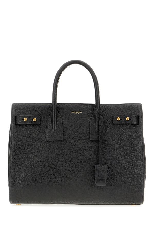 Saint Laurent Sac de Jour Baby Top Handle Bag Calf Leather in Black - Women’s