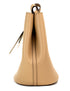 Burberry Lorne Small Camel Pebbled Leather Bucket Bag for Women
