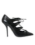 Dolce & Gabbana Black Python Leather Mary Jane Pumps Heels – Women’s