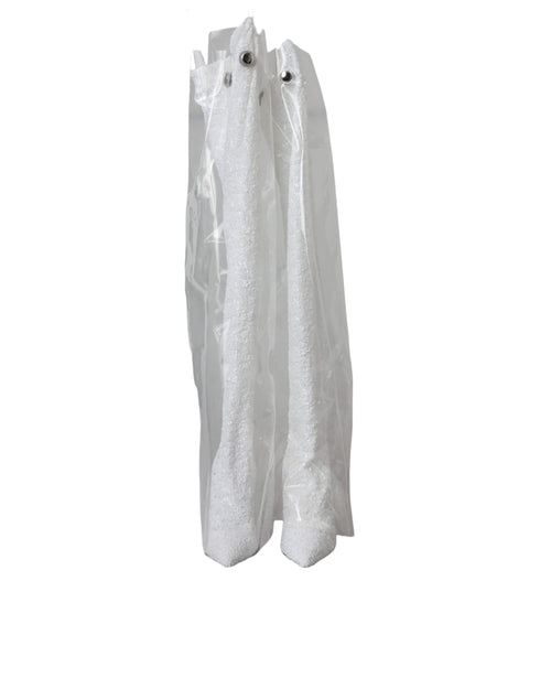 Dolce & Gabbana White Sequin Knee-High Stiletto Boots for Women