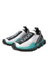 Dolce & Gabbana Sorrento Sneakers | White Black Blue Slip-On Logo Shoes
