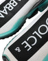Dolce & Gabbana Sorrento Sneakers | White Black Blue Slip-On Logo Shoes