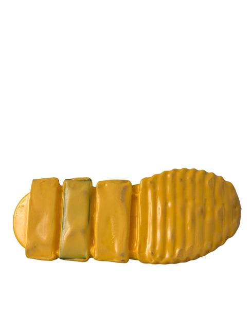 Dolce & Gabbana Sorrento Slip-On Sneakers Shoes in Yellow for Women