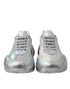 Dolce & Gabbana Silver Iridescent Daymaster Sneakers – Women’s Leather Shoes