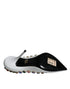 Dolce & Gabbana Women's White Crystal Embellished Calf Leather High Heels Pumps