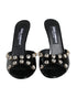 Dolce & Gabbana Black Crystal Heels | Women’s Keira Leather Sandals