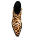 Dolce & Gabbana Ankle Boots Shoes for Women – Leopard Print Calf Fur & Leather