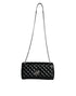Versace Black Quilted Lambskin Leather Crossbody Shoulder Bag – Women