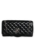Versace Black Quilted Lambskin Leather Crossbody Shoulder Bag – Women