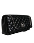 Versace Black Quilted Lambskin Leather Crossbody Shoulder Bag – Women