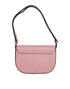 Versace Logo Crossbody Shoulder Bag in Pink Grainy Calf Leather for Women’s