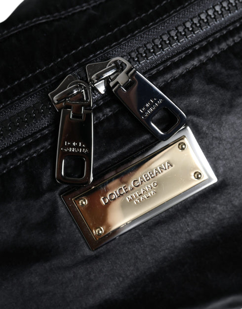 Dolce & Gabbana Black Nylon Belt Bag Fanny Pack for Women