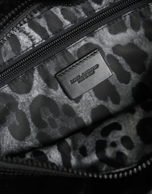 Dolce & Gabbana Black Nylon Belt Bag Fanny Pack for Women