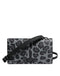 Dolce & Gabbana Bifold Crossbody Bag in Black Gray Leather for Women