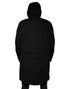Dolce & Gabbana Black Hooded Parka Cotton Trench Coat Jacket