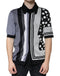 Dolce & Gabbana Black White Polka Dot Collared Polo T-shirt